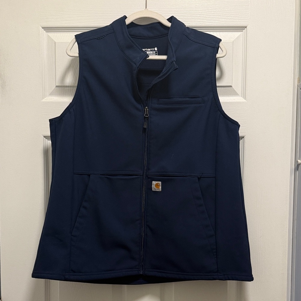 Carhartt Dark Blue Scrub Vest